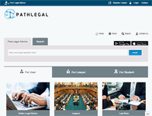 Tablet Screenshot of ls.pathlegal.com