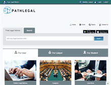 Tablet Screenshot of im.pathlegal.com
