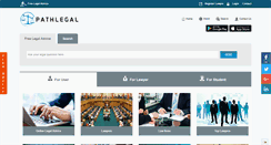 Desktop Screenshot of fj.pathlegal.com