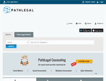Tablet Screenshot of pathlegal.in