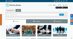 Desktop Screenshot of by.pathlegal.com