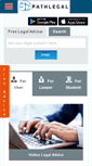 Mobile Screenshot of al.pathlegal.com